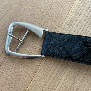 Prada leather belt